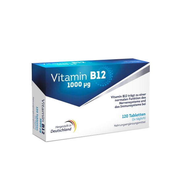 Vitamin B12 1000 μg 120 tablets