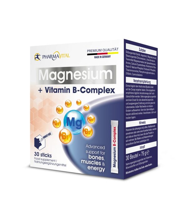 Magnesium + Vitamin B Complex 30 Sticks