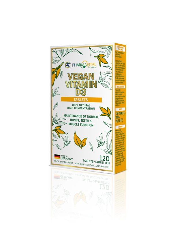Vegan Vitamin D3 120 Tablets