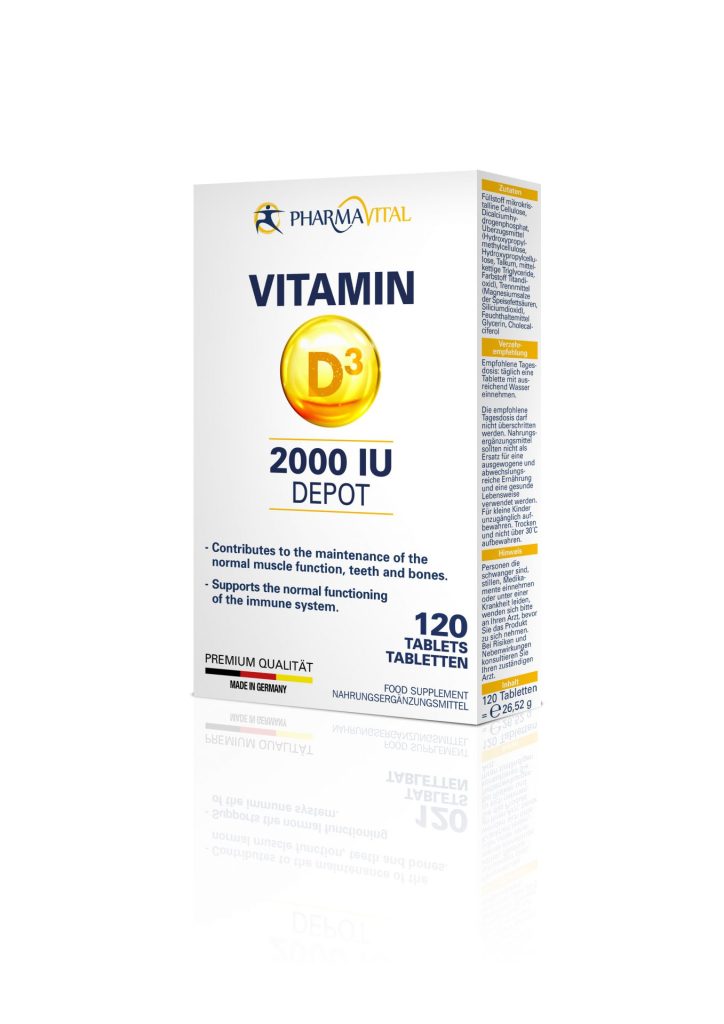 Vitamin D3 2.000 IU - PharmaVital GmbH